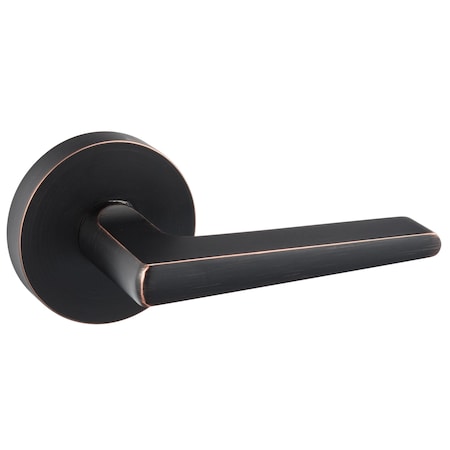 Sure-Loc Hardware Sure-Loc Hardware Basel Round Passage Lever, Vintage Bronze BS101-RD 11P